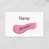 美しいピンク 名刺 (正面)