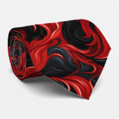 美しいファイヤーパターン ネクタイ (ロール)
