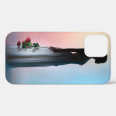 美しいファッションのアート・スタジオエレガント写真 Case-Mate iPhoneケース (裏面 (横))