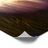 美しいファンタジーかわいいかわいいライオンカブ ポスター (角)