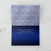 美しいファンタジーのクリスマス·ユニコーン平和 シーズンカード (内部)