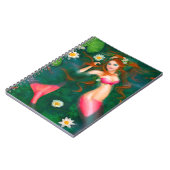 美しいファンタジーの人魚 ノートブック (左側)