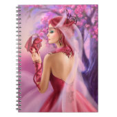 美しいファンタジーの女王及び赤い龍 ノートブック (正面)