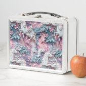 美しいファンタジーウマ抽象芸術パステルデザイン メタルランチボックス (インサイチュ)