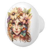 美しいファンタジーフローラ妖精シリーズ セラミックノブ (右)