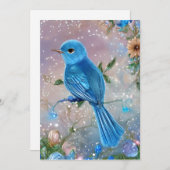 美しいファンタジーリトルブルーバード シーズンカード (正面/裏面)