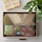 美しいファンタジー妖精のプリンセスデコページ 薄葉紙 (ギフト)