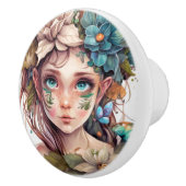 美しいファンタジー花妖精フェアリーシリーズ セラミックノブ (右)