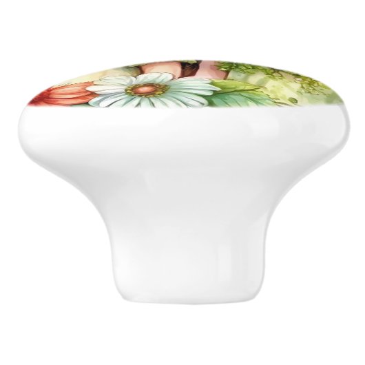 美しいファンタジー花妖精フェアリーシリーズ セラミックノブ (側面)