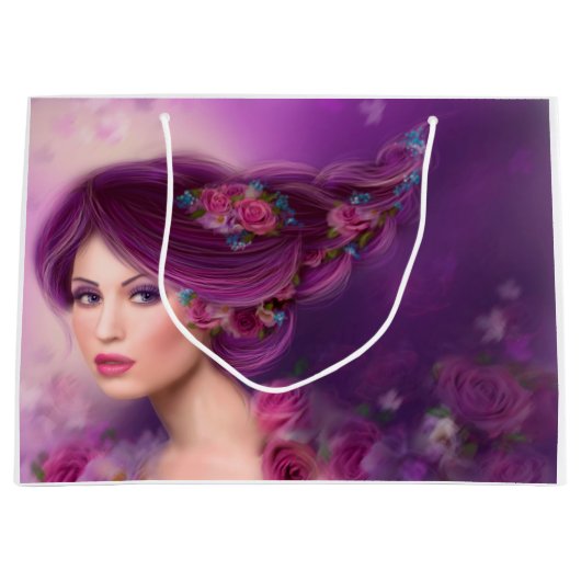 美しいファンタジー ラージペーパーバッグ (正面)