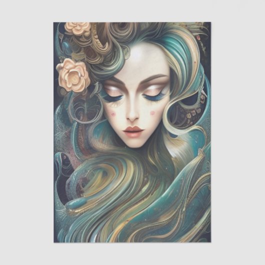 美しいファンタジー 薄葉紙 (正面)