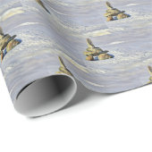 美しいファーストネーションズイヌクシュク – 対角線デザイン ラッピングペーパー (ロールコーナー)