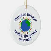 美しいフィジカルセラピーワールド引用文PT セラミックオーナメント (右)