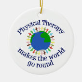 美しいフィジカルセラピーワールド引用文PT セラミックオーナメント (正面)