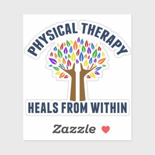 美しいフィジカルセラピー感動的引用文 シール (シート)