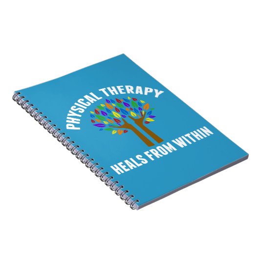 美しいフィジカルセラピー感動的引用文 ノートブック (右側)