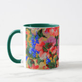 美しいフィリップ・ジェイコブス生地ポピー・マグカップ マグカップ (左)