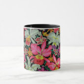 美しいフィリップ・ヤコブス織物オーキッドマググ マグカップ (中央)