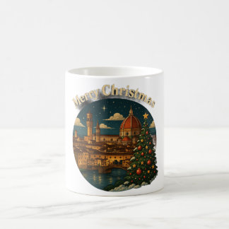 美しいフィレンツェのクリスマス コーヒーマグカップ