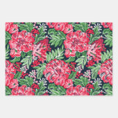 美しいフェスティバルフローラ ラッピングペーパーシート (正面2)