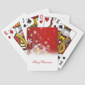 美しいフェスティバル「メリークリスマス」イラストレーション トランプ (裏面)
