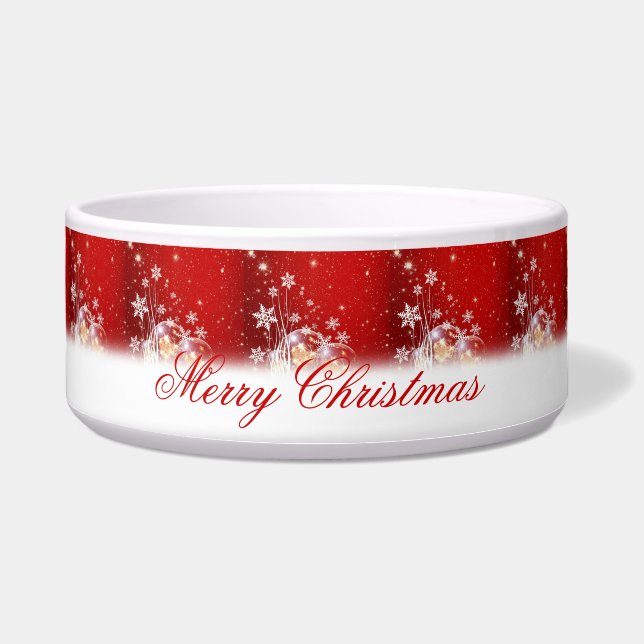 美しいフェスティバル「メリークリスマス」イラストレーション ボウル (正面)