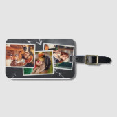 美しいフォトガール ラゲッジタグ (正面横)