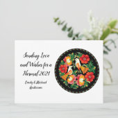 美しいフォークアートドーヴズピースウィーズ通常2021 シーズンカード (スタンド正面)