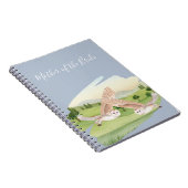 美しいフクロウ結婚ズ ノートブック (右側)