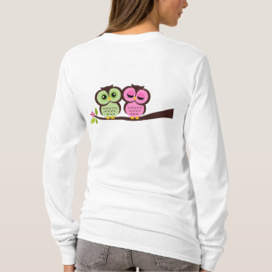 美しいフクロウ Tシャツ