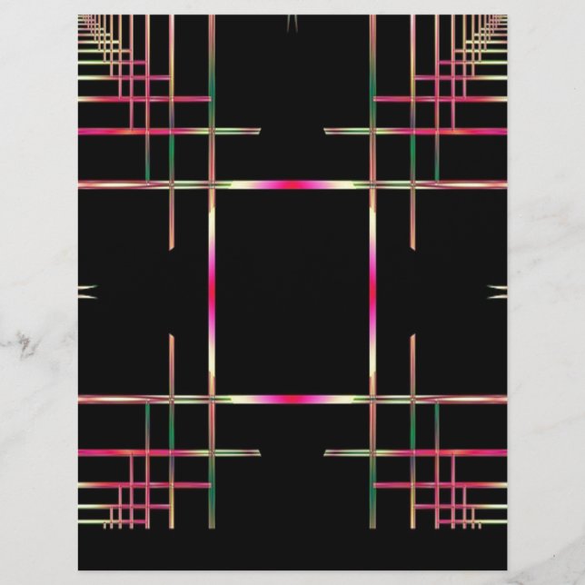 美しいフラクタルパターン (正面)