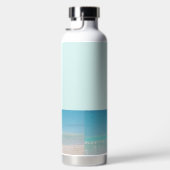 美しいフラミンゴオンビーチ ウォーターボトル (右面)