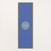 美しいフラミンゴスオンビーチ ヨガマット (裏面)