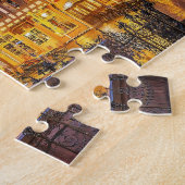 美しいフランクフルト，ドイツ ジグソーパズル (側面)