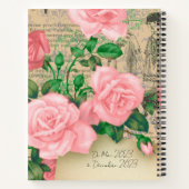 美しいフランスの雑誌 ノートブック (裏面)