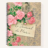 美しいフランスの雑誌 ノートブック (正面)