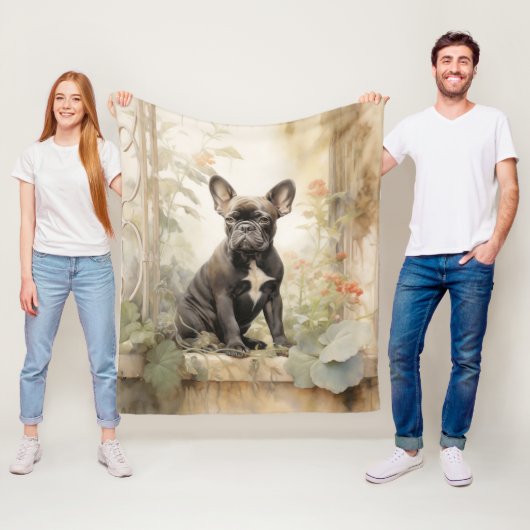 美しいフランス人 フリースブランケット (インサイチュ)