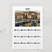 美しいフランス表示カレンダー プログラム (正面/裏面)