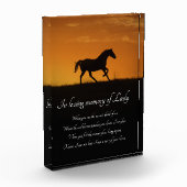 美しいフリースピリチュアル馬記念 フォトブロック (左)