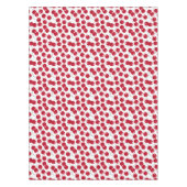 美しいフレッシュレッドさくらんぼをテーマ テーブルクロス (正面)