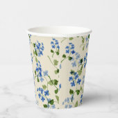 美しいフローラのシームレスなパターン 紙コップ (右)