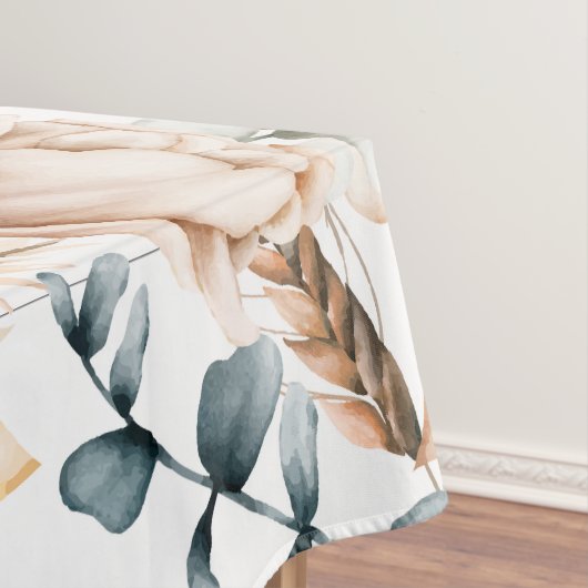 美しいフローラのシームレスなヴィンテージ テーブルクロス (インサイチュ)