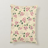 美しいフローラのシ忘れームレームパターン – PIではない アクセントクッション (裏面(縦))