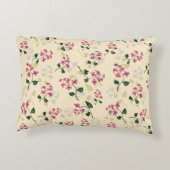 美しいフローラのシ忘れームレームパターン – PIではない アクセントクッション (裏面)