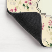 美しいフローラのシ忘れームレームパターン – PIではない マウスパッド (コーナー)