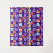 美しいフローラの母の日 タペストリー (正面)