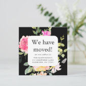 美しいフローラの移動発表の新しいアドレス 招待状 (スタンド正面)