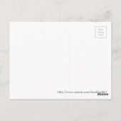 美しいフローライエローライズハガキ ポストカード (裏面)