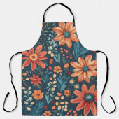 美しいフローラインスピレーション エプロン (正面)