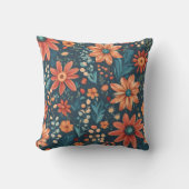 美しいフローラインスピレーション クッション (正面)